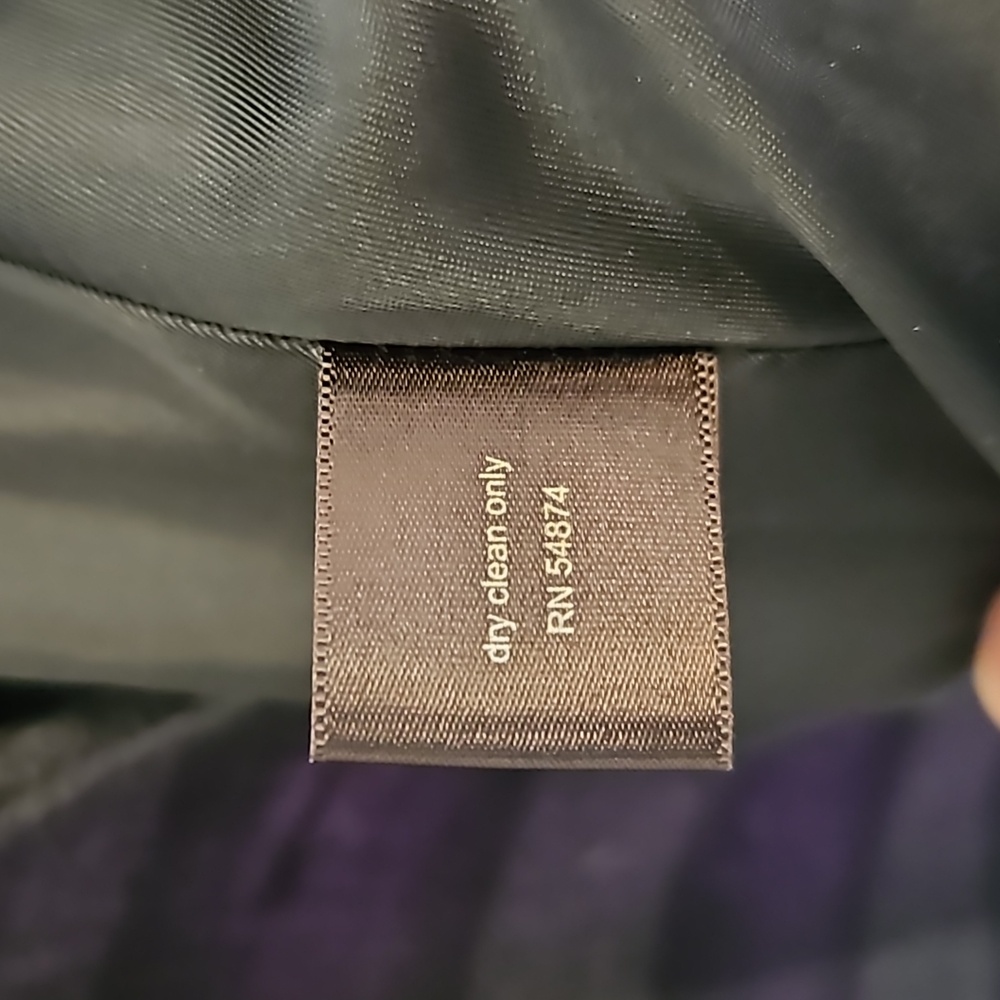 The Limited plaid purple coat 💜 - Picture 7 of 8
